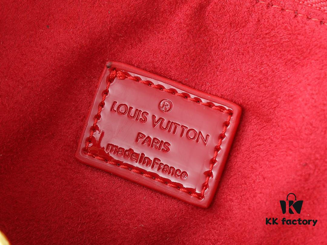 Upgraded Original Fan Bingbing's Same Style Vernis Leather Series M82717 M91606 M93595 Alma BB Handbag