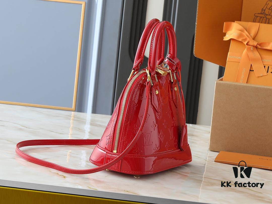 Upgraded Original Version, Fan Bingbing's Same Style, Vernis Leather Series 53152.91606 Alma BB 40302, 93595