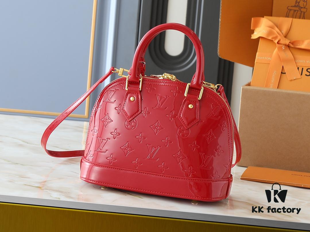 Upgraded Original Version, Fan Bingbing's Same Style, Vernis Leather Series 53152.91606 Alma BB 40302, 93595