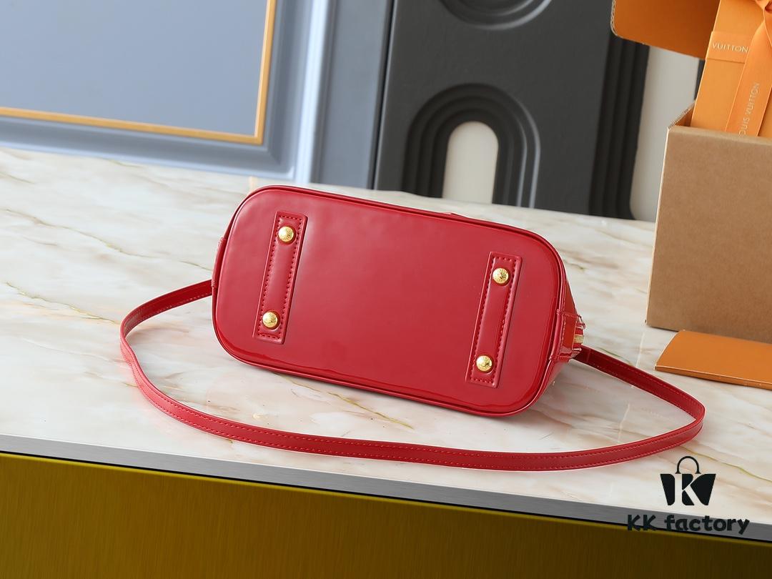 Upgraded Original Version, Fan Bingbing's Same Style, Vernis Leather Series 53152.91606 Alma BB 40302, 93595