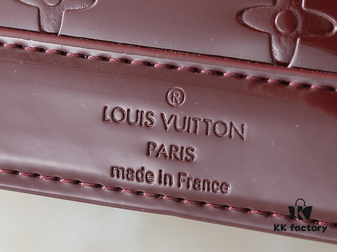 Upgraded Original Version Fan Bingbing's Same Style Vernis Leather Series M82717 M91606 M93595 Alma BB Handbag