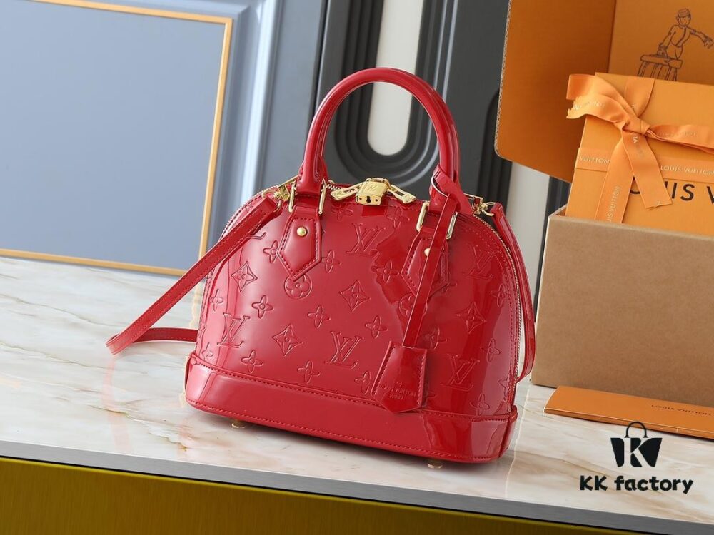 Upgraded Original Version, Fan Bingbing's Same Style, Vernis Leather Series 53152.91606 Alma BB 40302, 93595