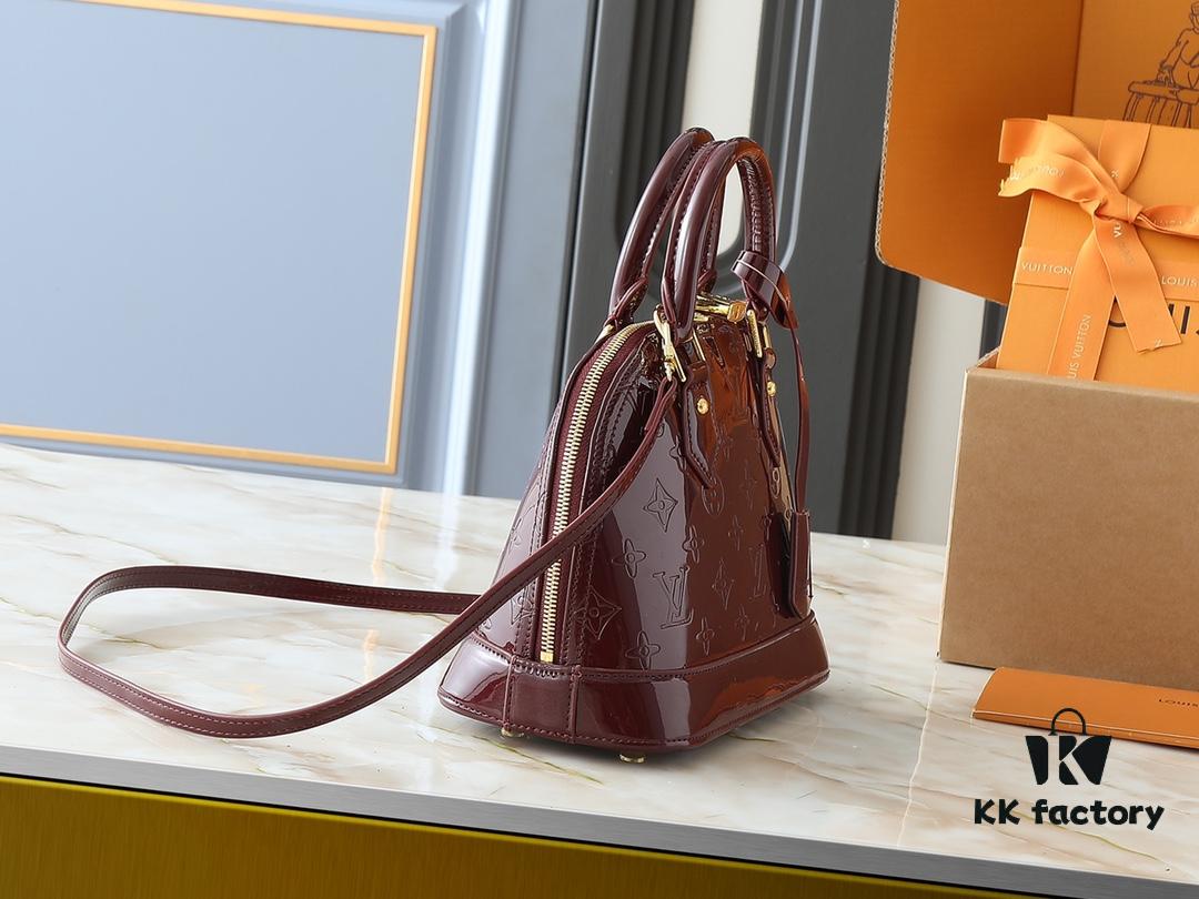 Upgraded Original Version, Fan Bingbing's Same Style, Vernis Leather Series 53152.91606 Alma BB 40302, 93595