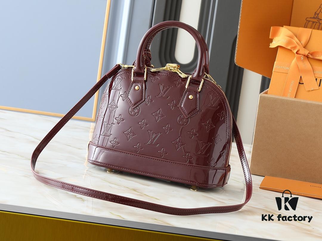 Upgraded Original Version, Fan Bingbing's Same Style, Vernis Leather Series 53152.91606 Alma BB 40302, 93595