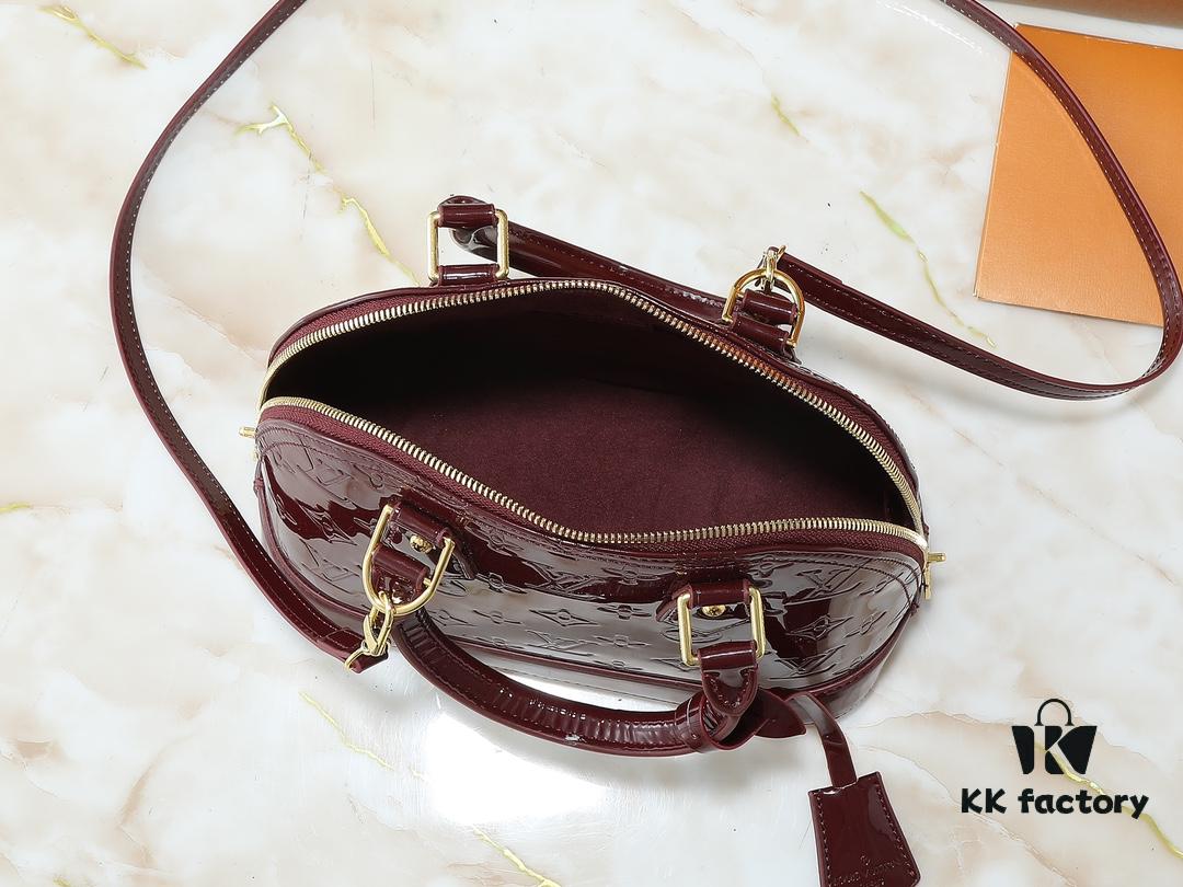 Upgraded Original Version, Fan Bingbing's Same Style, Vernis Leather Series 53152.91606 Alma BB 40302, 93595