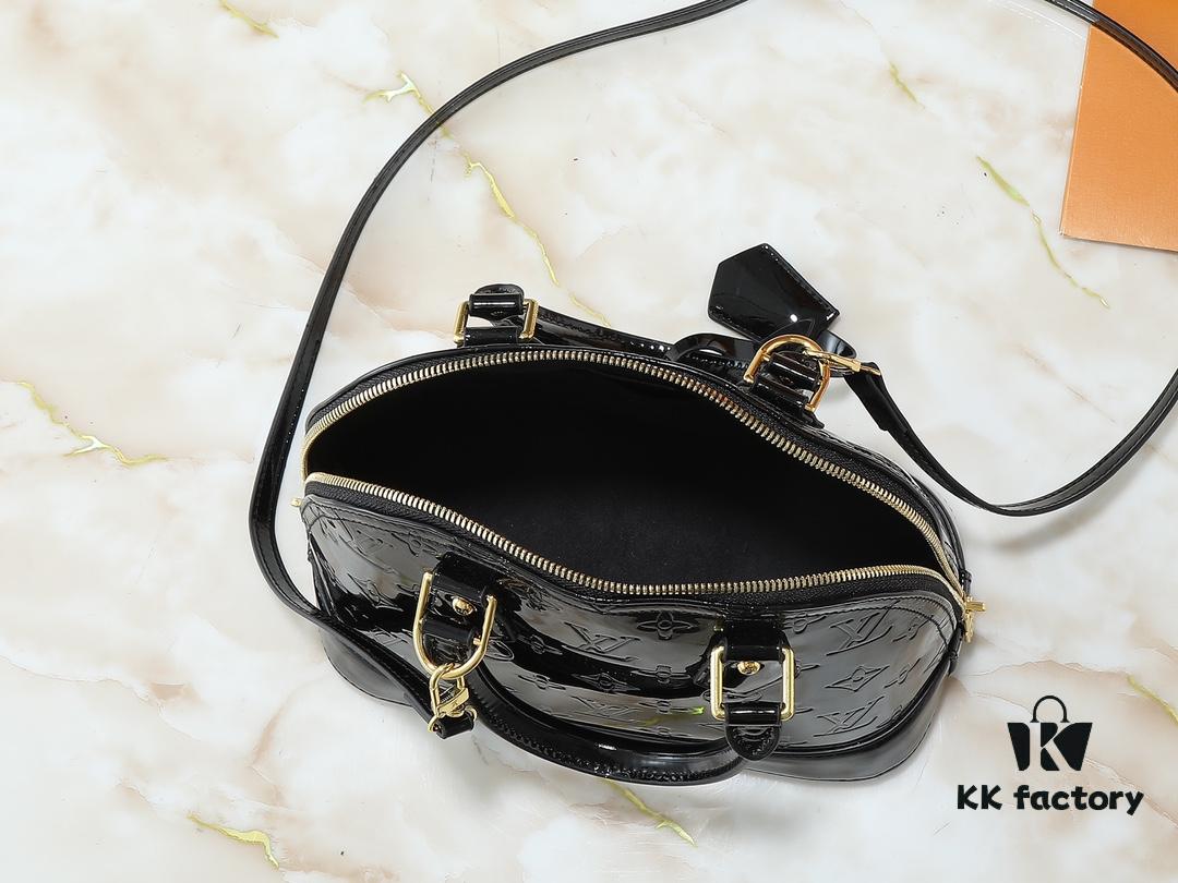 Upgraded Original Version, Fan Bingbing's Same Style, Vernis Leather Series 53152.91606 Alma BB 40302, 93595