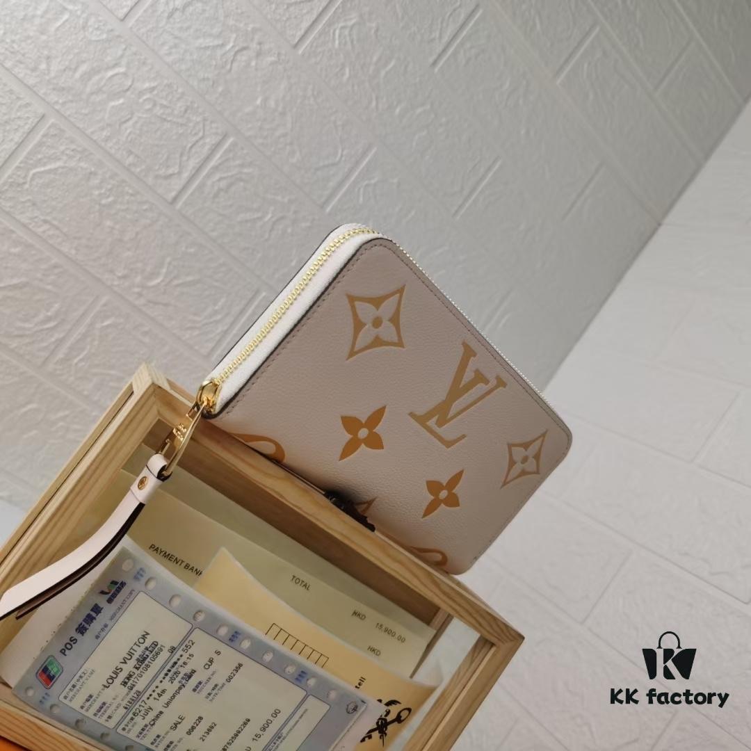 M80402 By The Pool Series Zip Wallet in Monogram Empreinte Leather