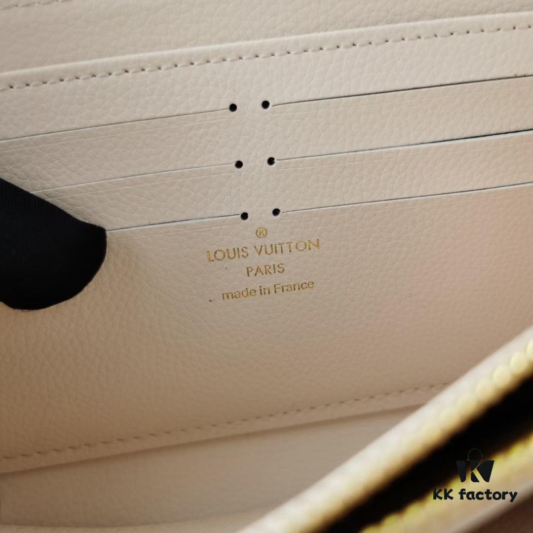 M80402 By The Pool Series Zip Wallet in Monogram Empreinte Leather