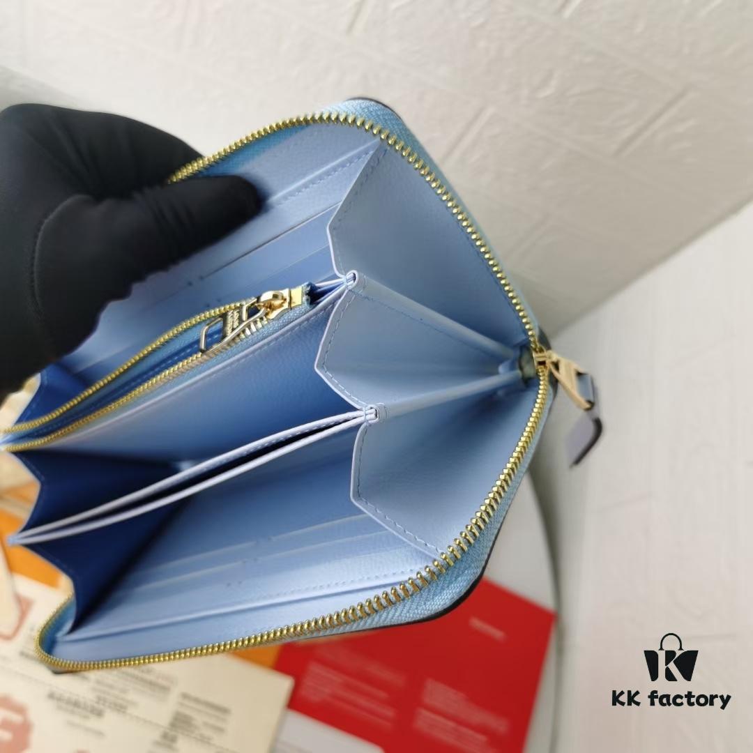 M80402 By The Pool Series Zip Wallet in Monogram Empreinte Leather