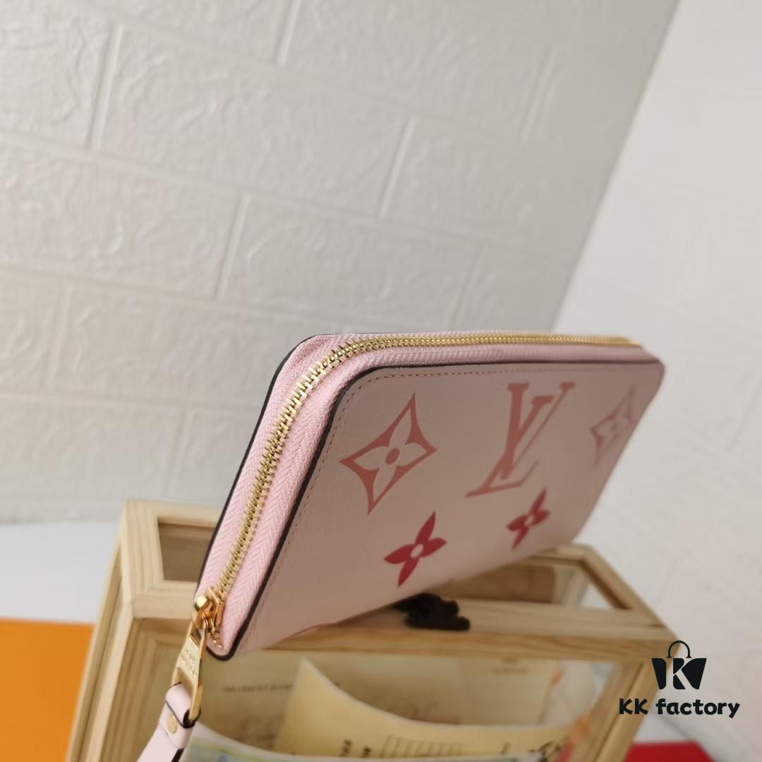 M80402 By The Pool Series Zip Wallet in Monogram Empreinte Leather