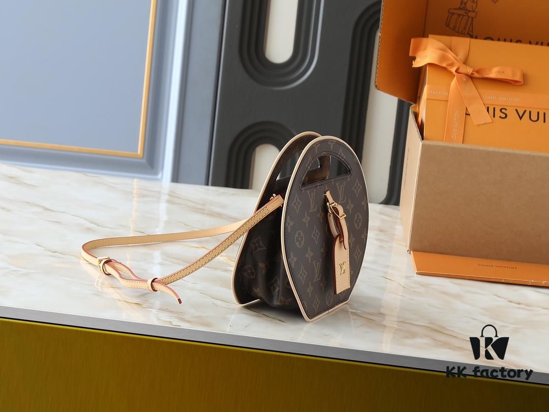 Upgraded Original M47117 Monogram Flower Yellow Flower Around Me Bag