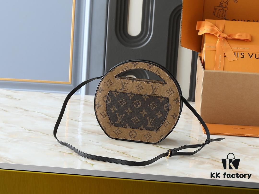 Upgraded Original M47117 Monogram Flower Yellow Flower AROUND ME Bag