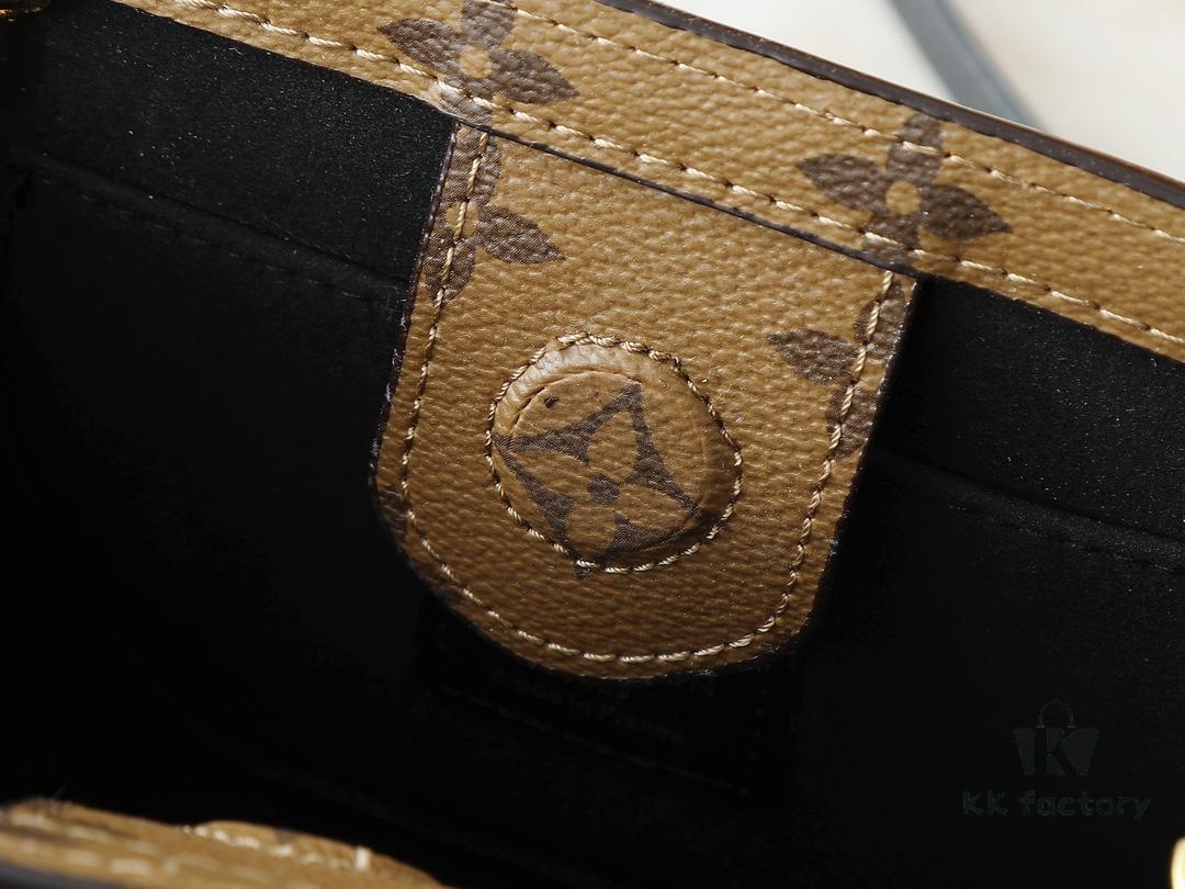 Upgraded Original M47117 Monogram Flower Yellow Flower AROUND ME Bag