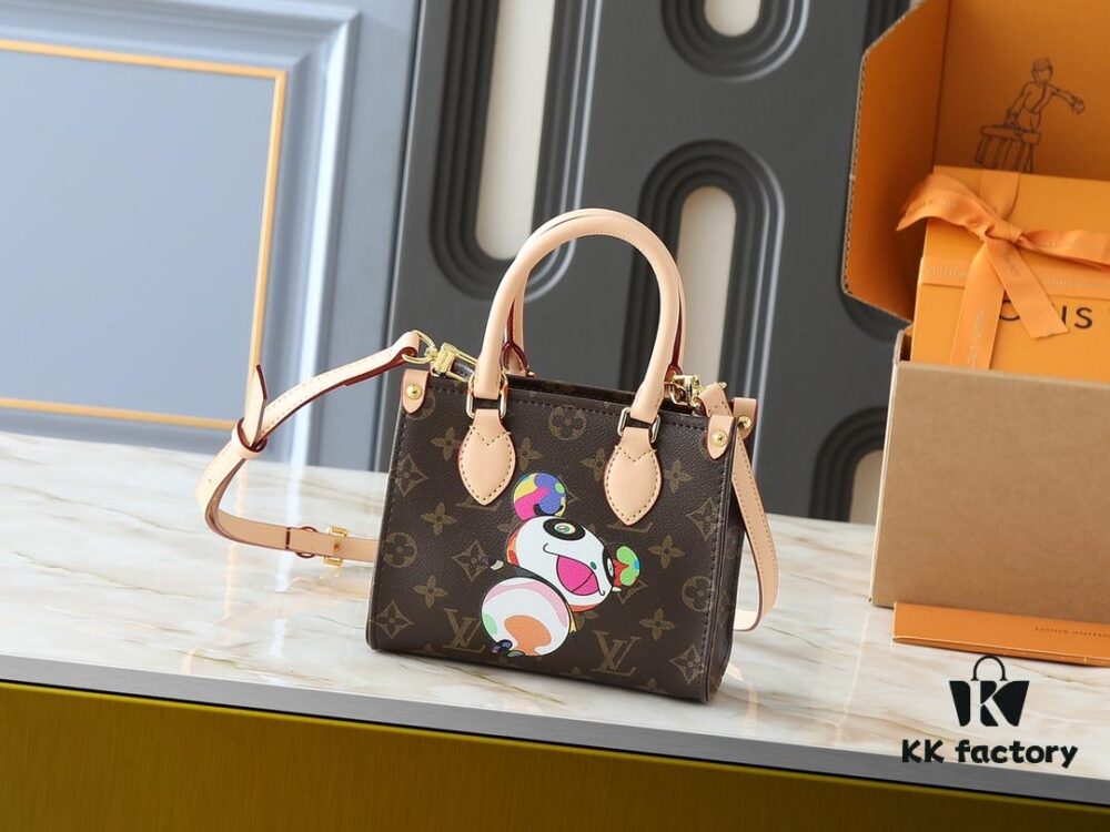 Upgraded Original M13668 M46839 Louis Vuitton x Takashi Murakami Reimagined Series Mini OnTheGo Bag