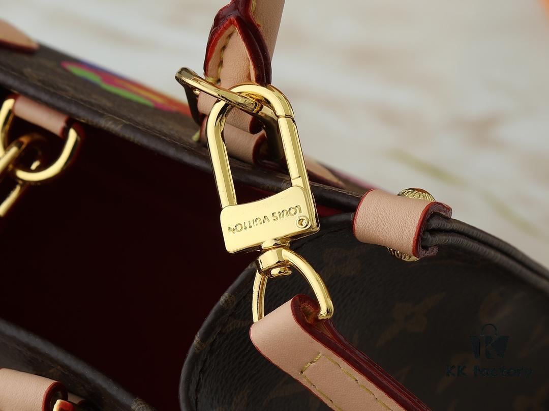 Upgraded Original M13668 M46839 Louis Vuitton x Takashi Murakami Reimagined Series Mini OnTheGo Bag