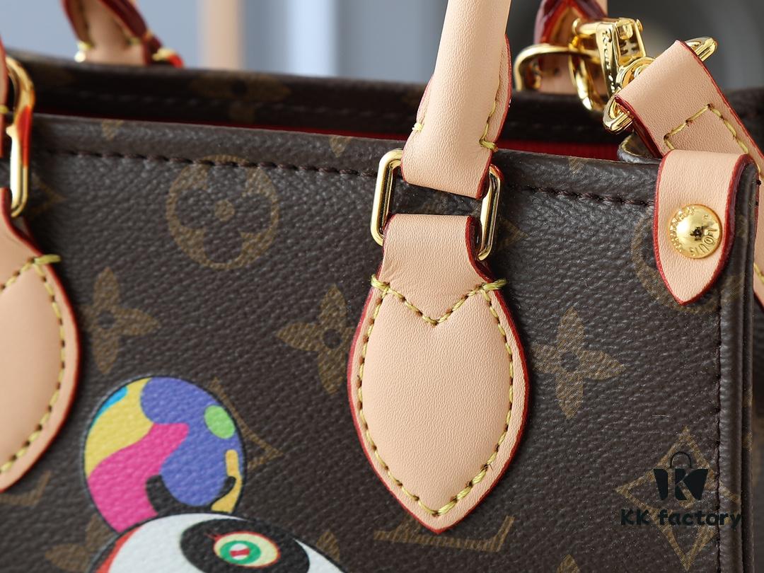 Upgraded Original M13668 M46839 Louis Vuitton x Takashi Murakami Reimagined Series Mini OnTheGo Bag