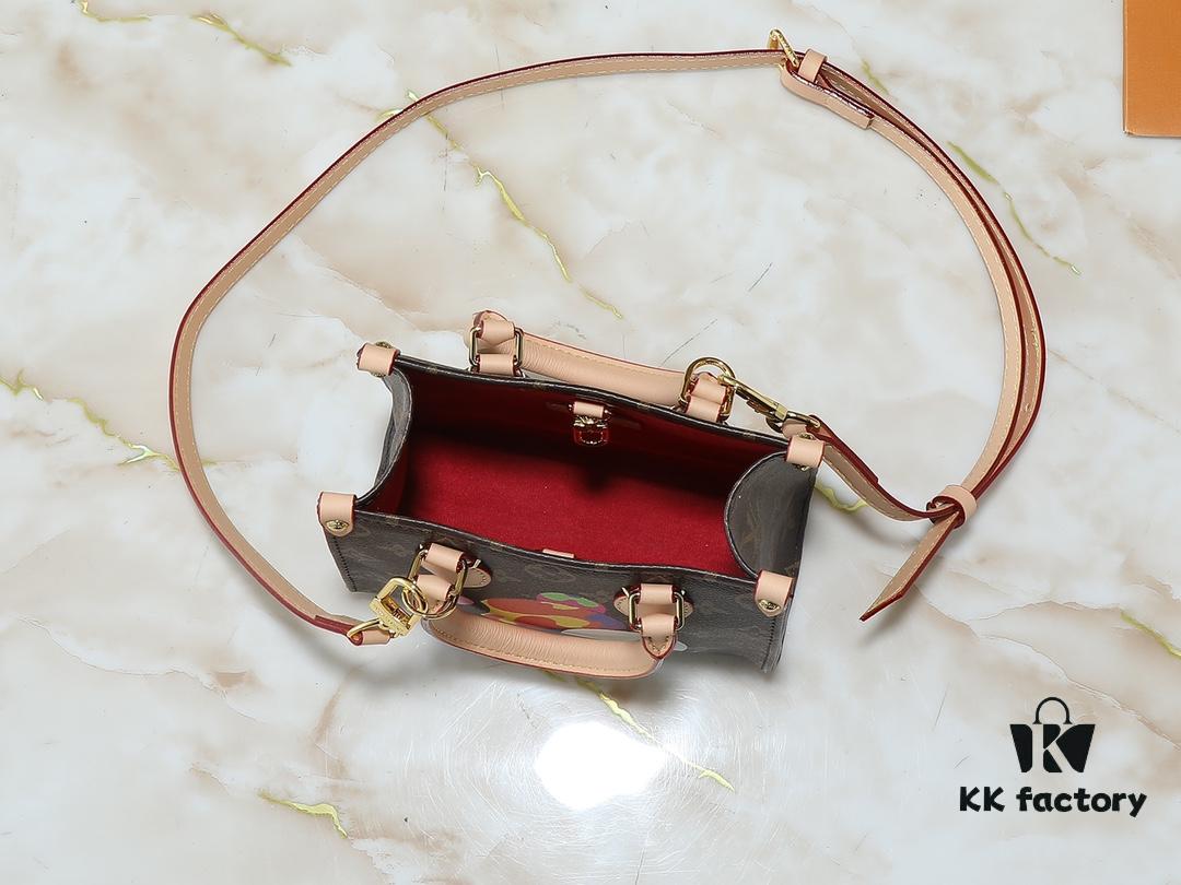 Upgraded Original M13668 M46839 Louis Vuitton x Takashi Murakami Reimagined Series Mini OnTheGo Bag