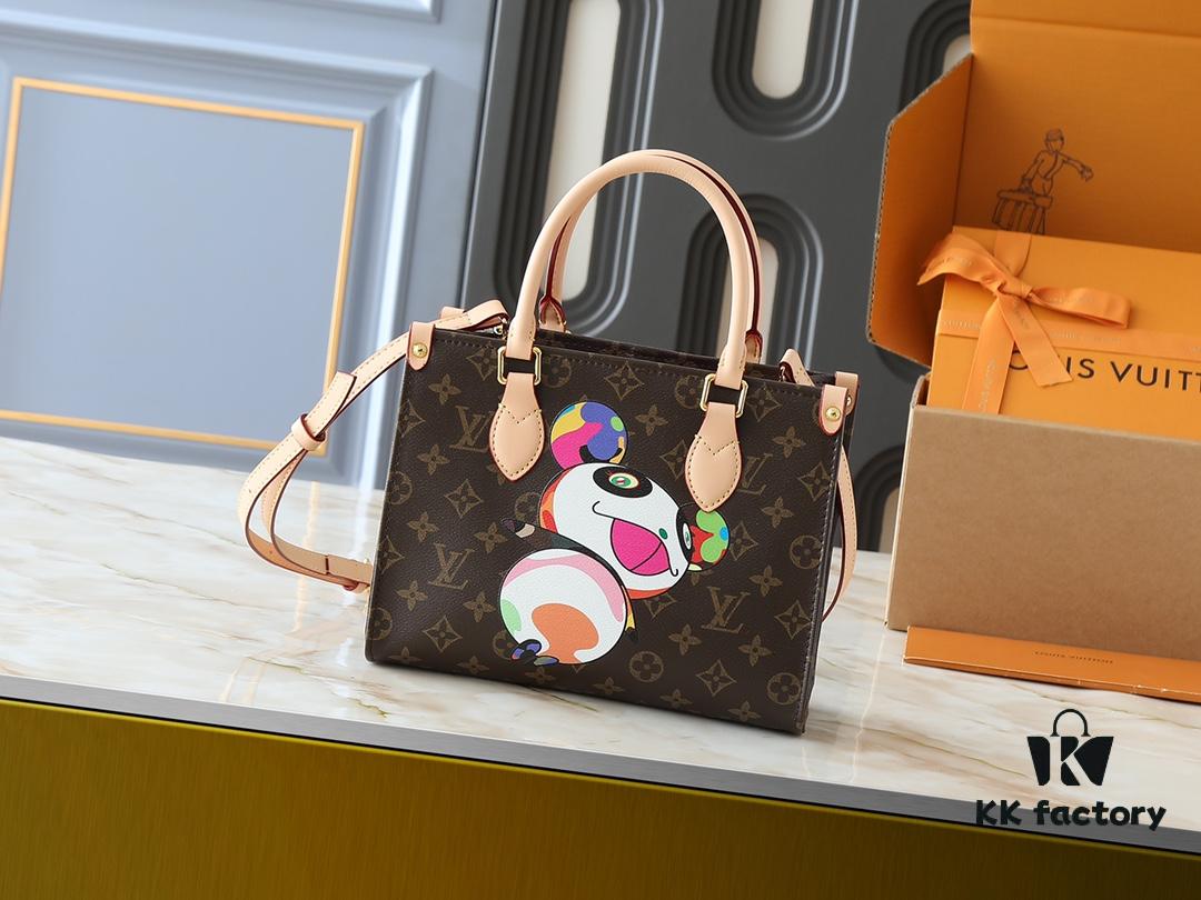 Upgraded Original M45659 M46373 M13668 M44571 Louis Vuitton x Takashi Murakami Reimagined Series Petite OnTheGo Handbag