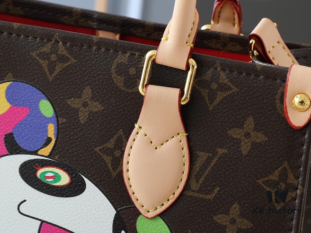 Upgraded Original M45659 M46373 M13668 M44571 Louis Vuitton x Takashi Murakami Reimagined Series Petite OnTheGo Handbag