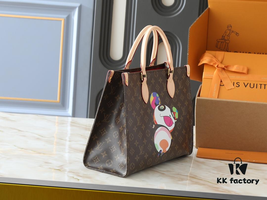 Upgraded Original M45321 M45039 M13668 M44571 Louis Vuitton x Takashi Murakami Reissued Series OnTheGo Mini Handbag