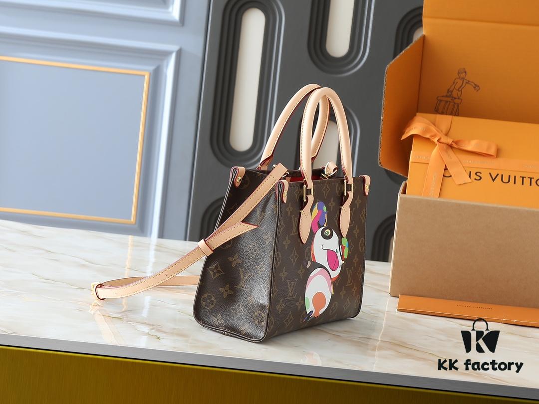 Upgraded Original M45659 M46373 M13668 M44571 Louis Vuitton x Takashi Murakami Reimagined Series Petite OnTheGo Handbag