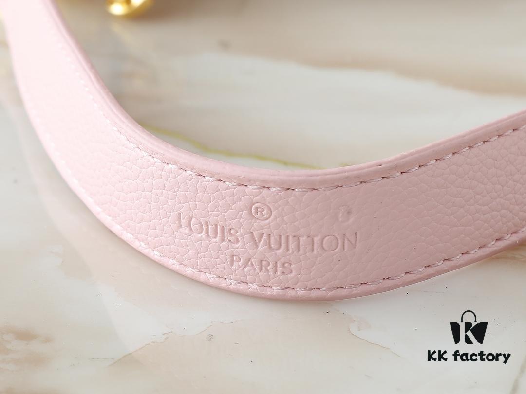 Upgraded Original M13101 Marellini Handbag in Epi Grained Leather with Shining Hardware