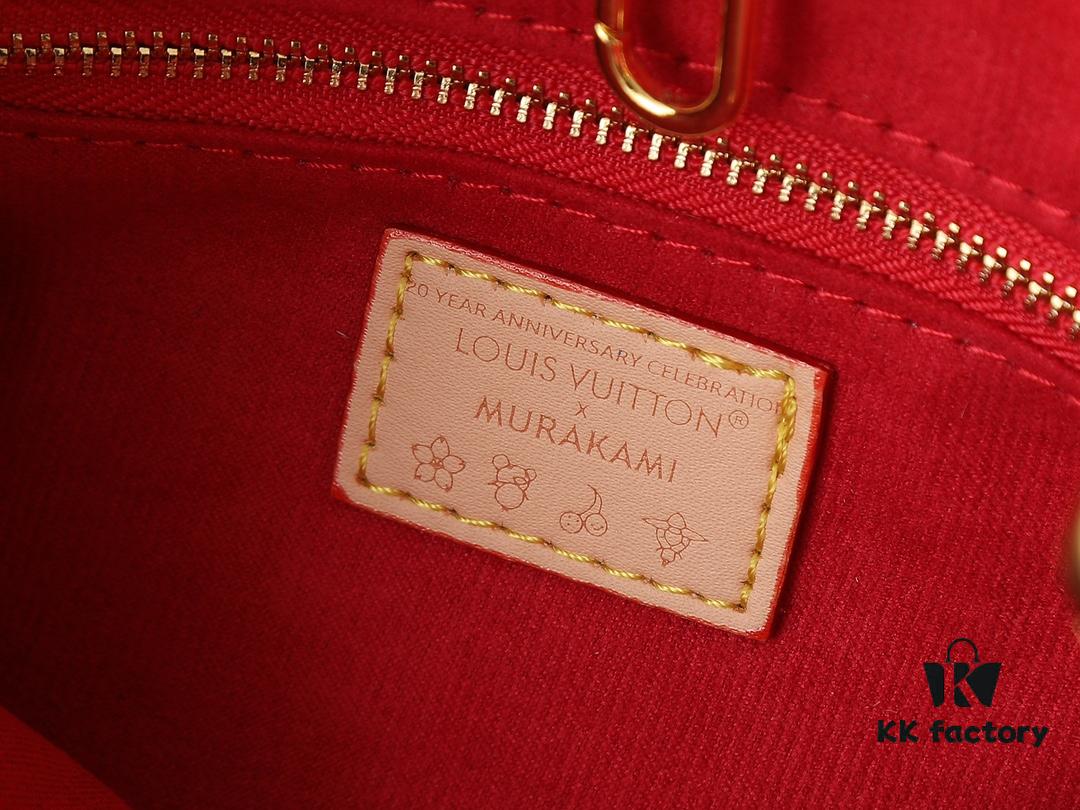 Upgraded Original M45659 M46373 M13668 M44571 Louis Vuitton x Takashi Murakami Reimagined Series Petite OnTheGo Handbag