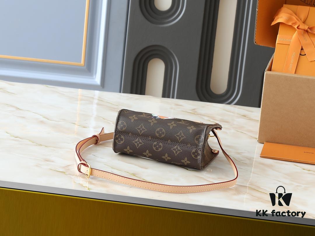 Upgraded Original M13668 M46839 Louis Vuitton x Takashi Murakami Reimagined Series Mini OnTheGo Bag