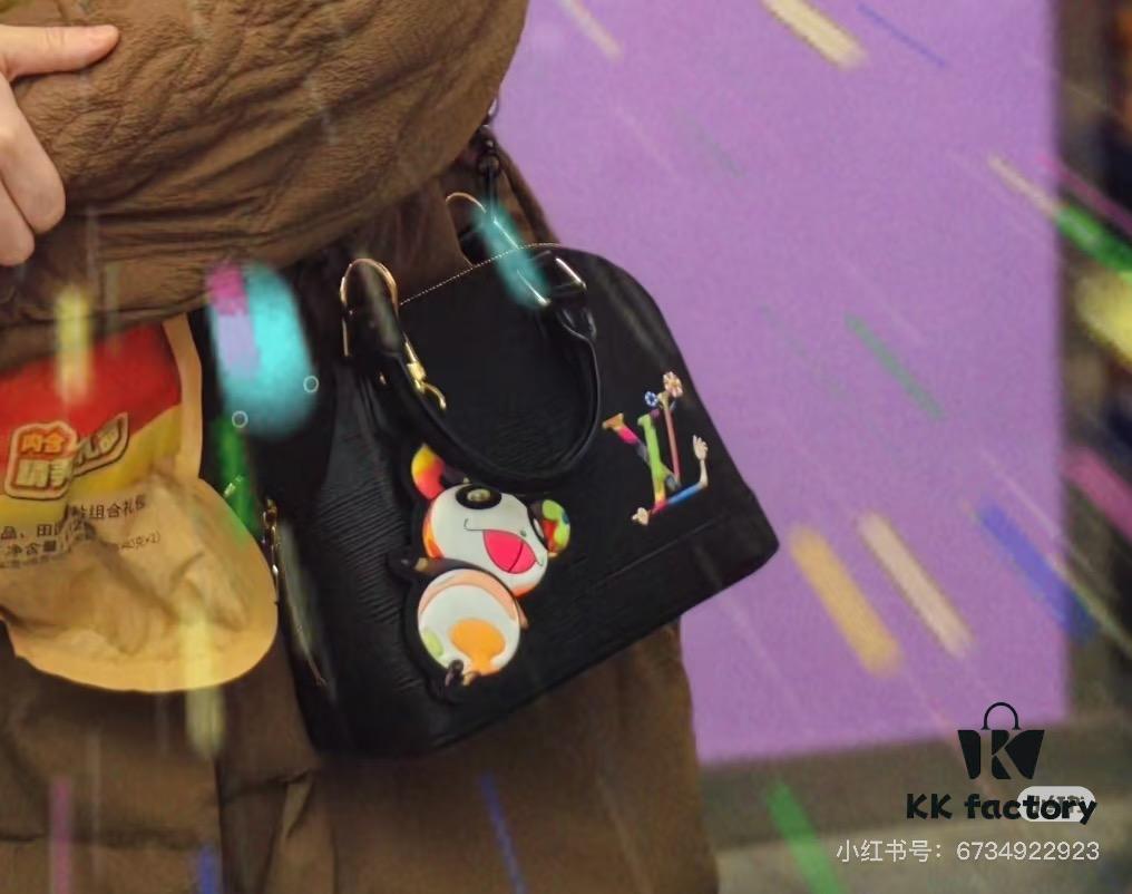 Takashi Murakami Collaboration Figurine M53152 M13670 Louis Vuitton Alma Bag