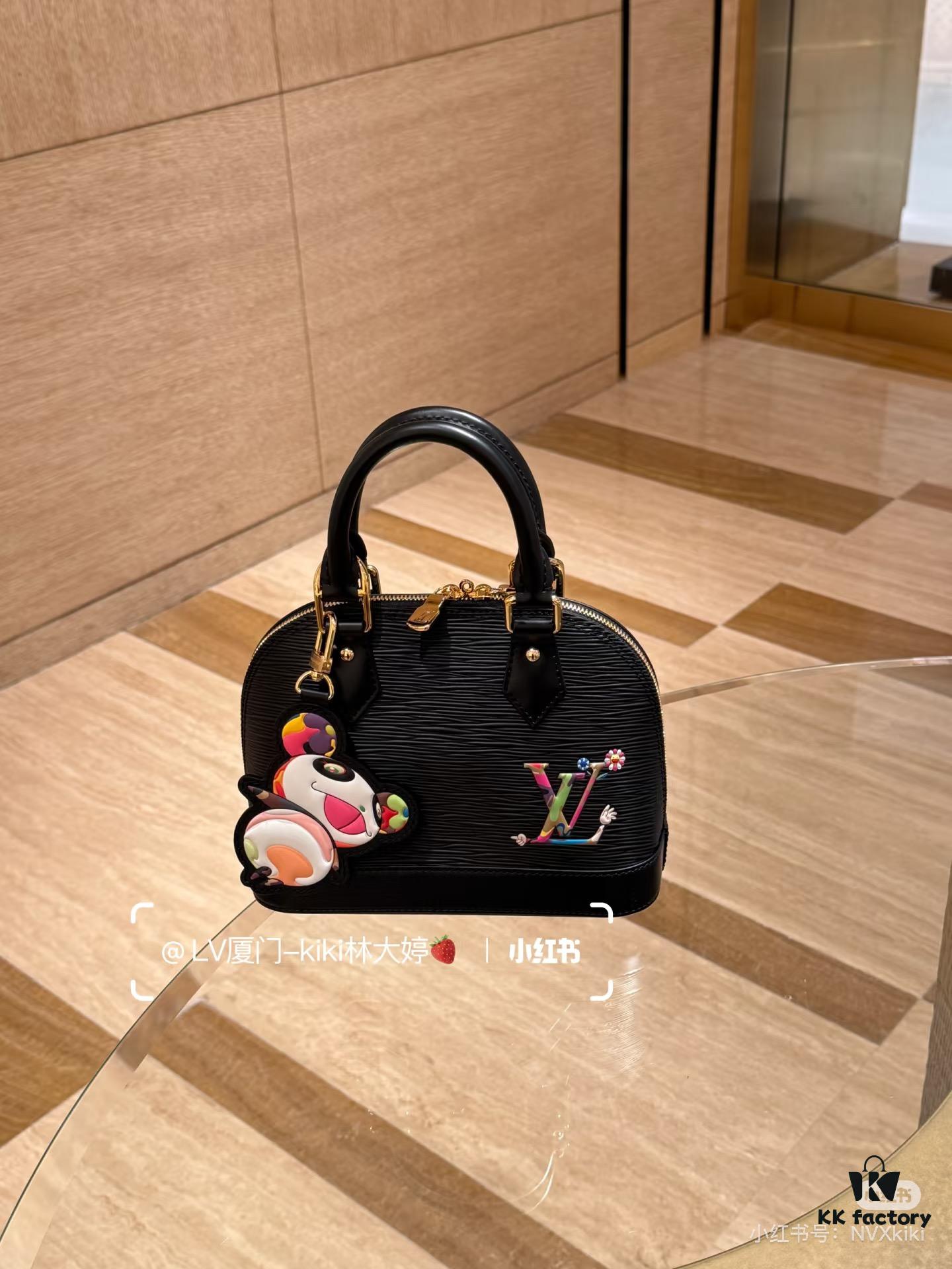 Takashi Murakami Collaboration Figurine M53152 M13670 Louis Vuitton Alma Bag
