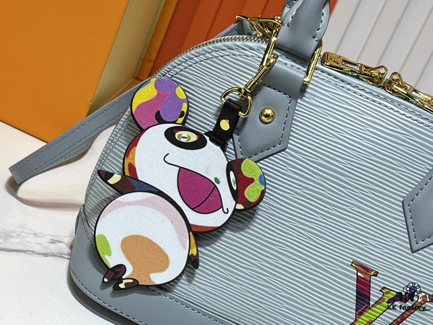 Collaboration Figurine with Murakami M53152 M13670 Louis Vuitton's Most Structured Handbag Design