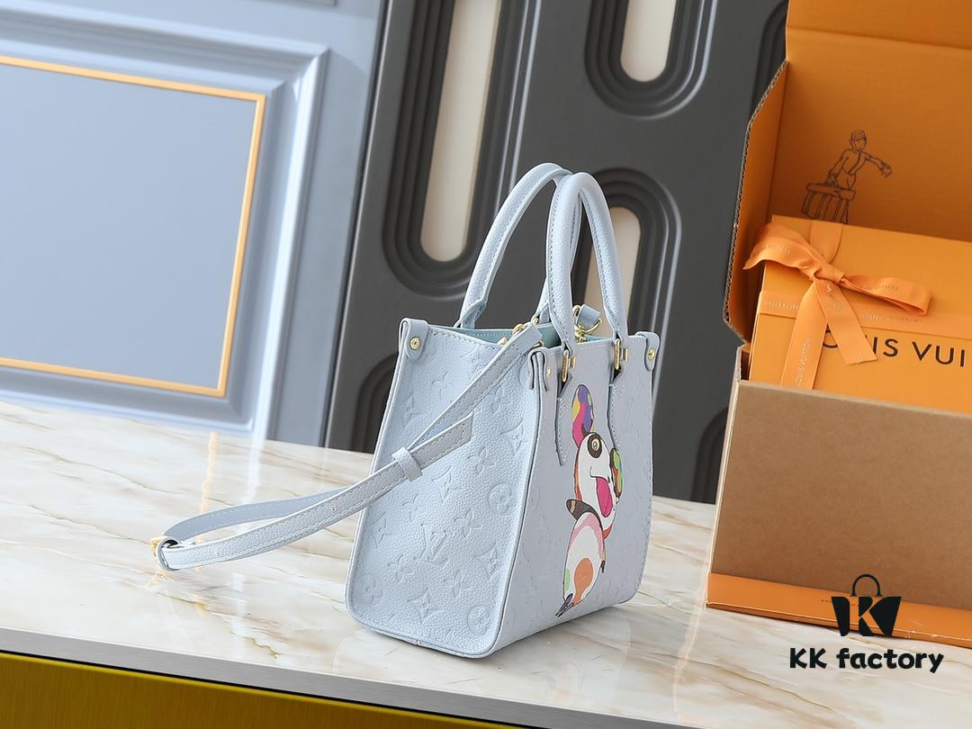 Upgraded Original M13836 M45659 Louis Vuitton x Takashi Murakami Collaboration OnTheGo PM Bag