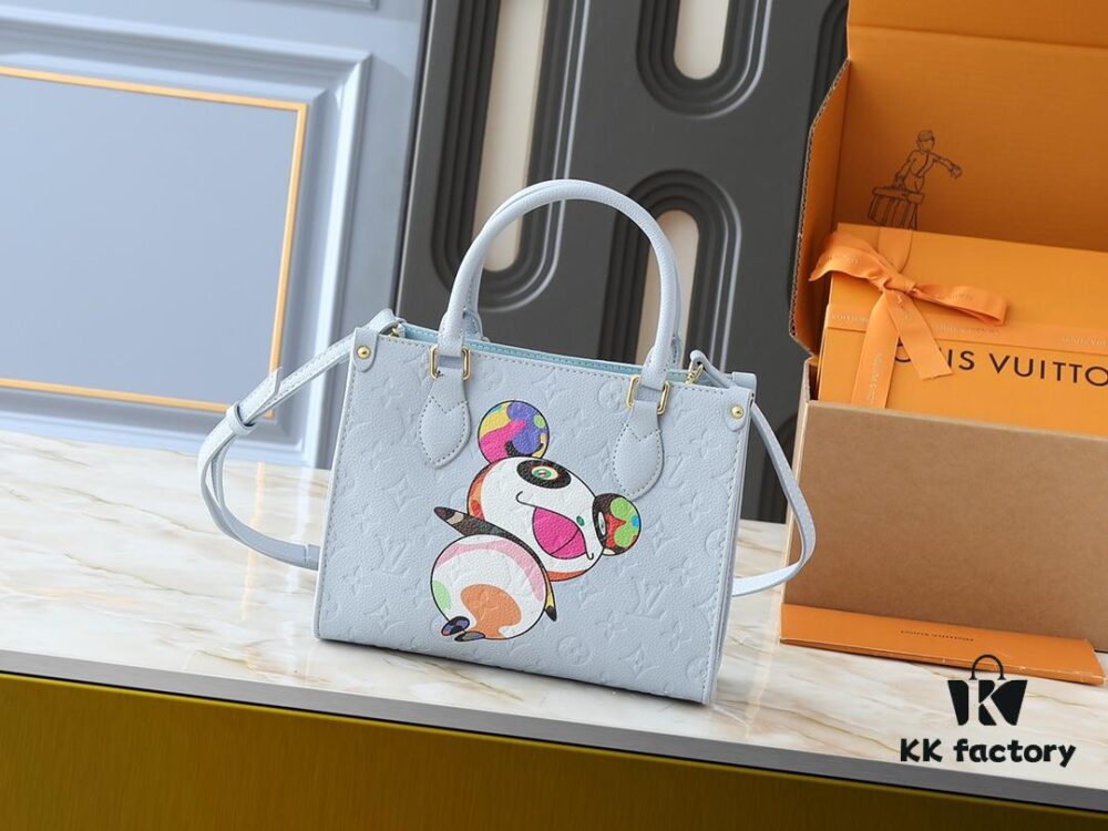 Upgraded Original M13836 M45659 Louis Vuitton x Takashi Murakami Collaboration OnTheGo PM Bag