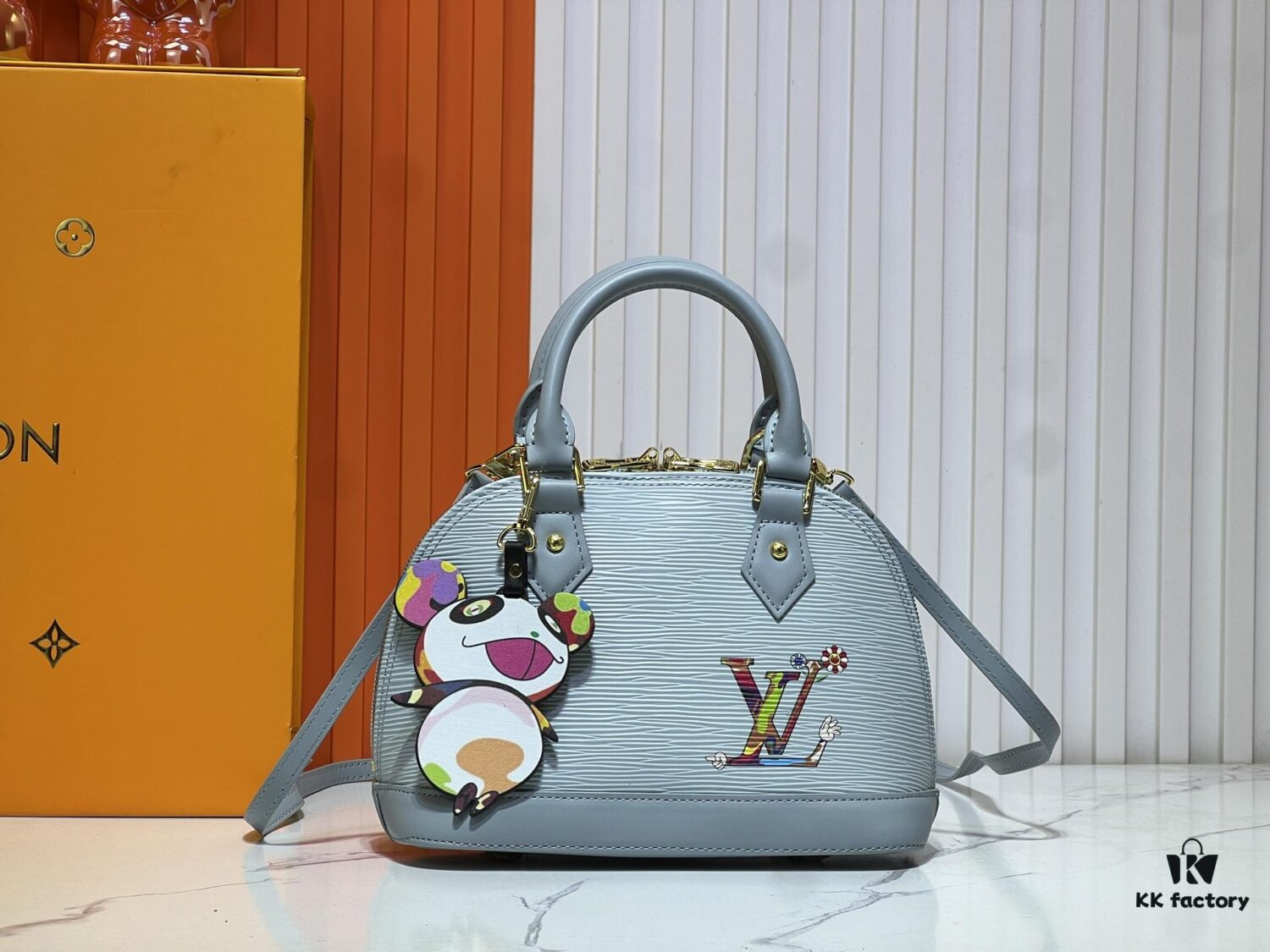 Collaboration Figurine with Murakami M53152 M13670 Louis Vuitton's Most Structured Handbag Design