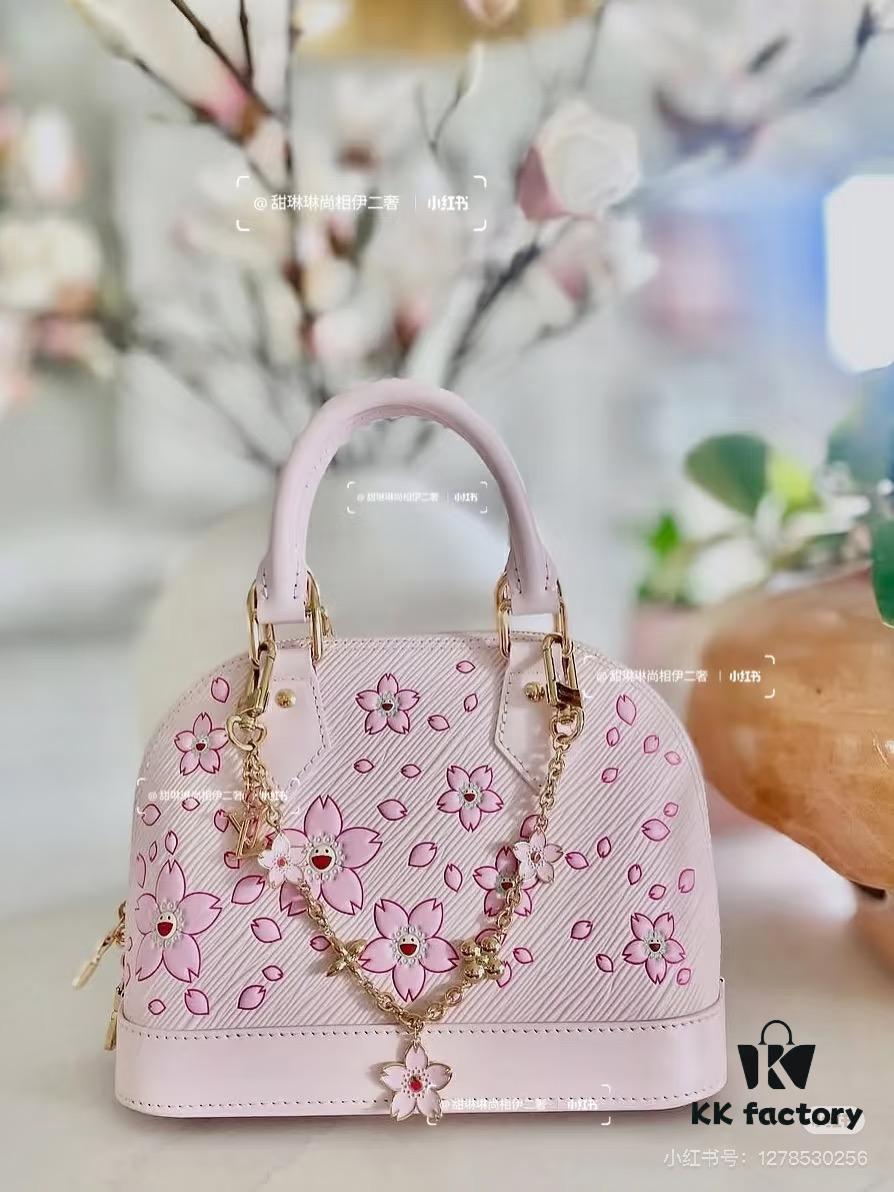 Takashi Murakami Cherry Blossom M13104, M53152, M13670 Louis Vuitton Alma Bag