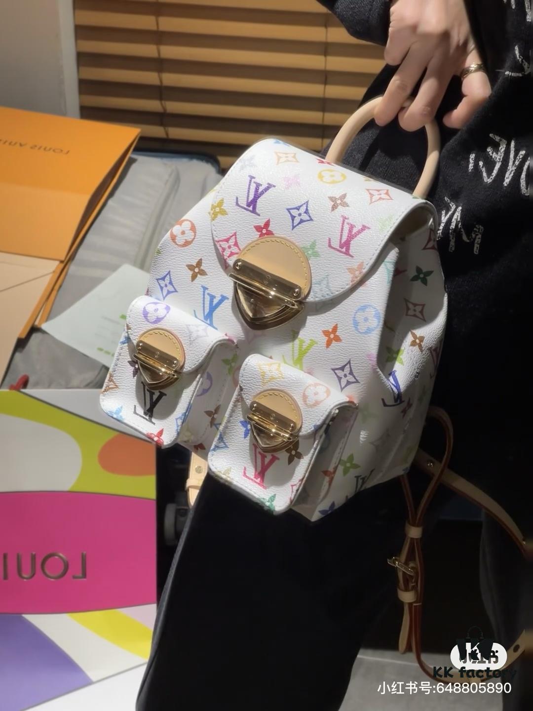 VENICE Backpack M13081-M46836 White Multicolor (Takashi Murakami)