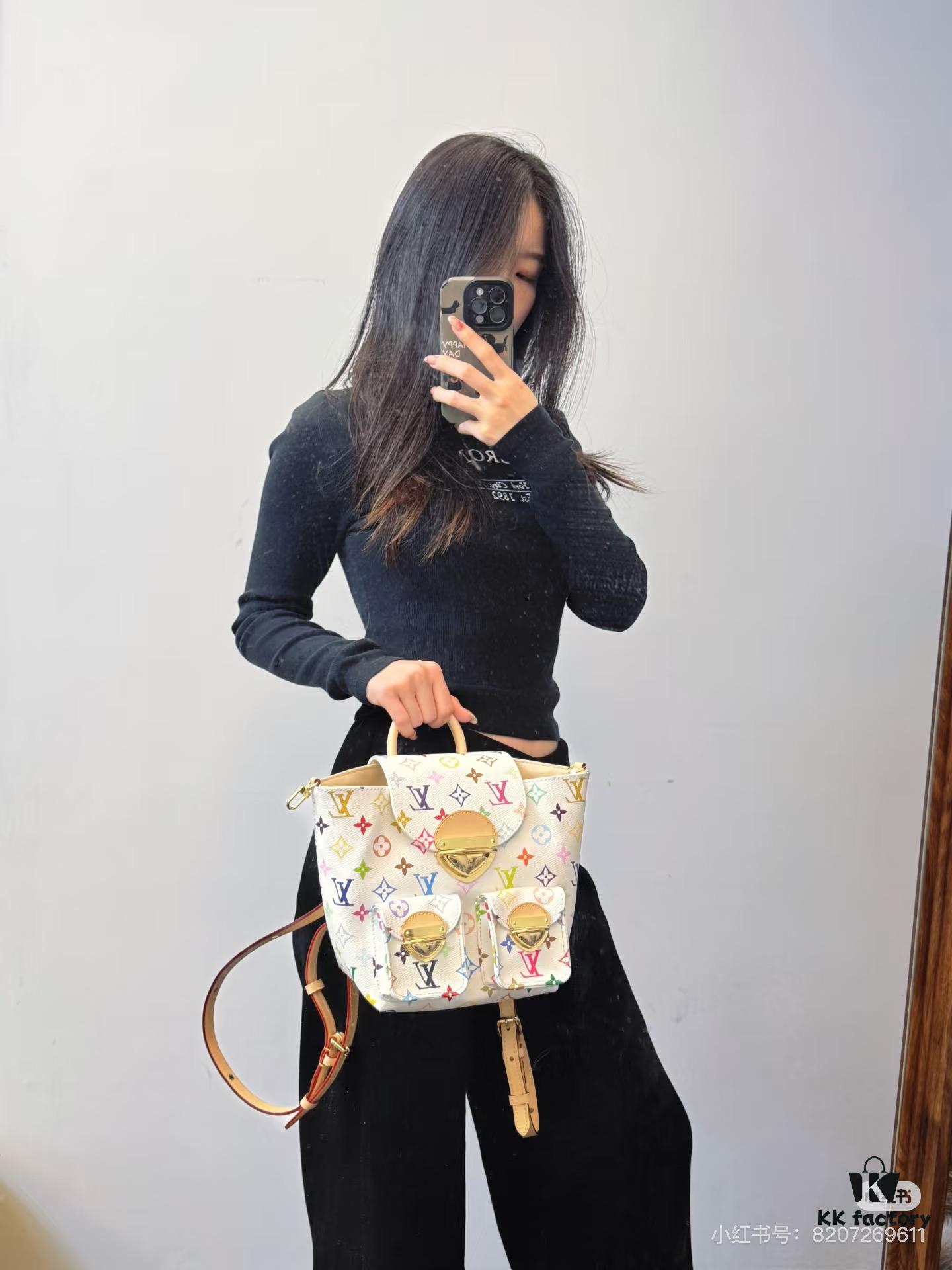 VENICE Backpack M13081-M46836 White Multicolor (Takashi Murakami)