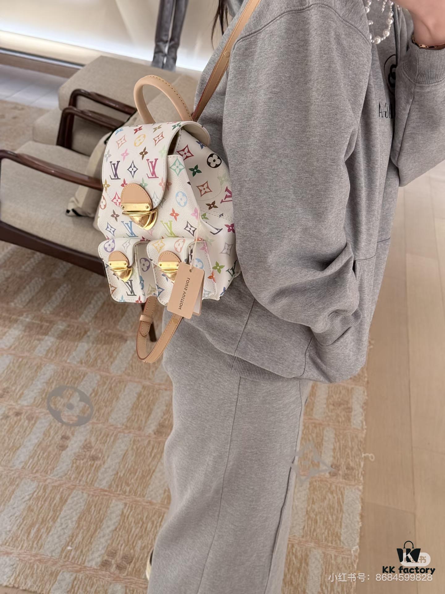 VENICE Backpack M13081-M46836 White Multicolor (Takashi Murakami)