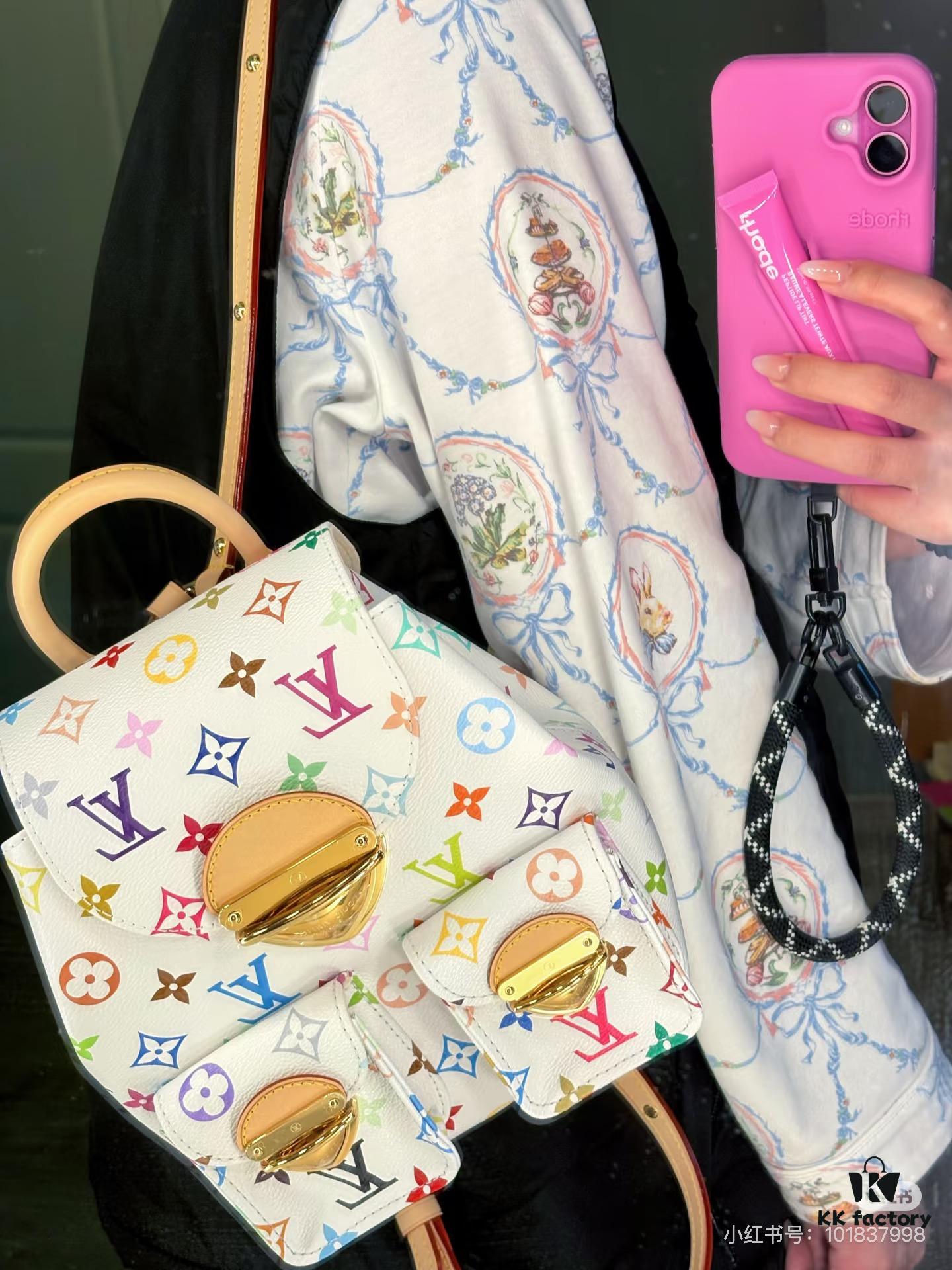 VENICE Backpack M13081-M46836 White Multicolor (Takashi Murakami)