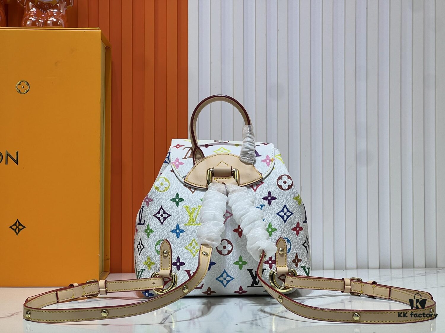 VENICE Backpack M13081-M46836 White Multicolor (Takashi Murakami)