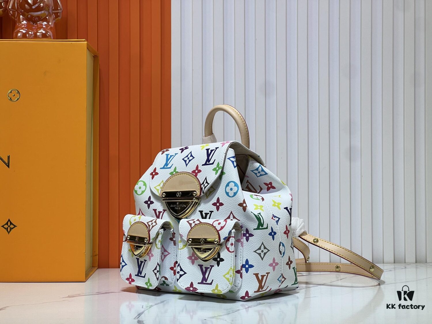 VENICE Backpack M13081-M46836 White Multicolor (Takashi Murakami)