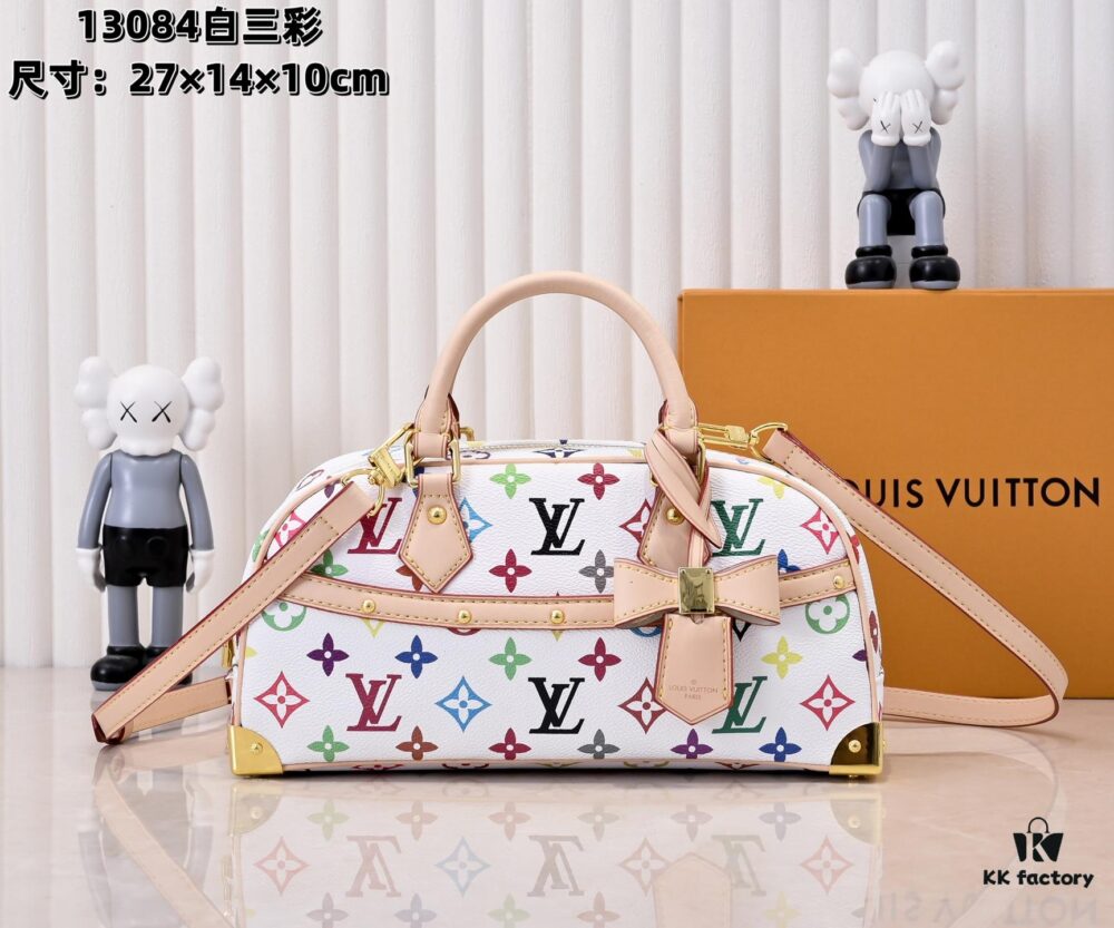 Upgraded Original M13084 Handbag East West Bag from Louis Vuitton x Takashi Murakami Reissue Collection