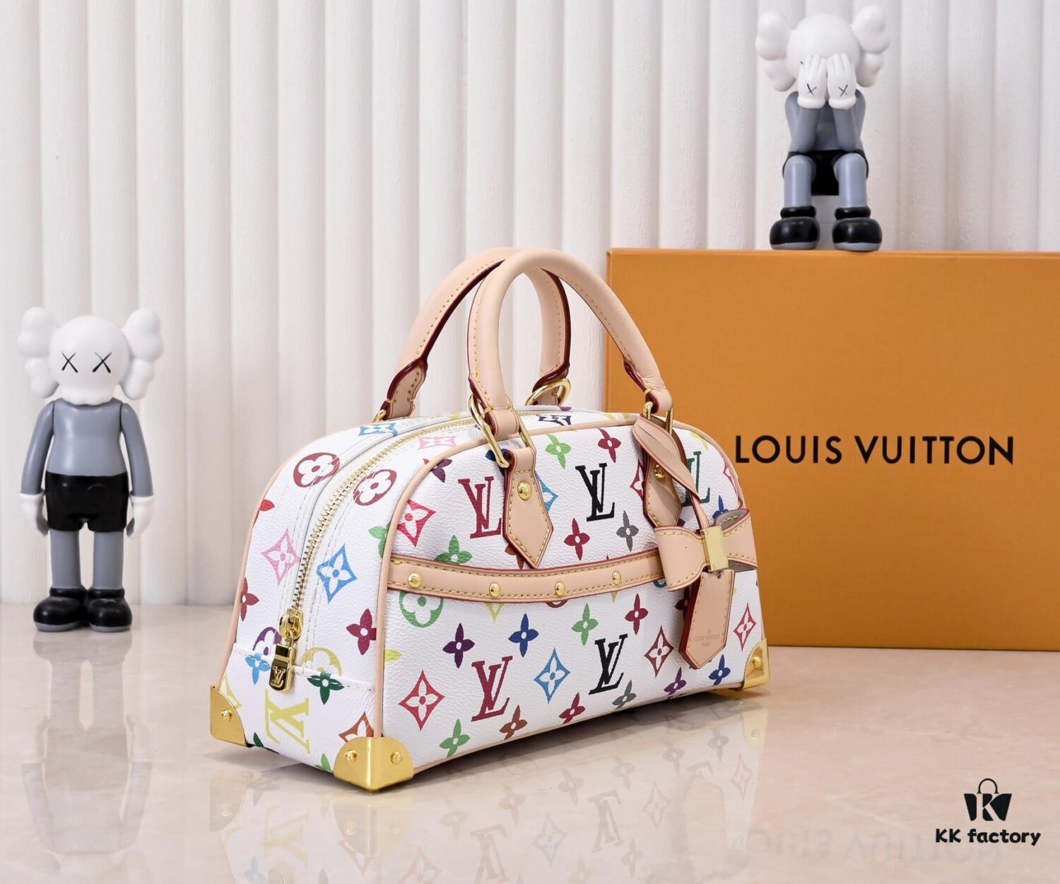 Upgraded Original M13084 Handbag East West Bag from Louis Vuitton x Takashi Murakami Reissue Collection