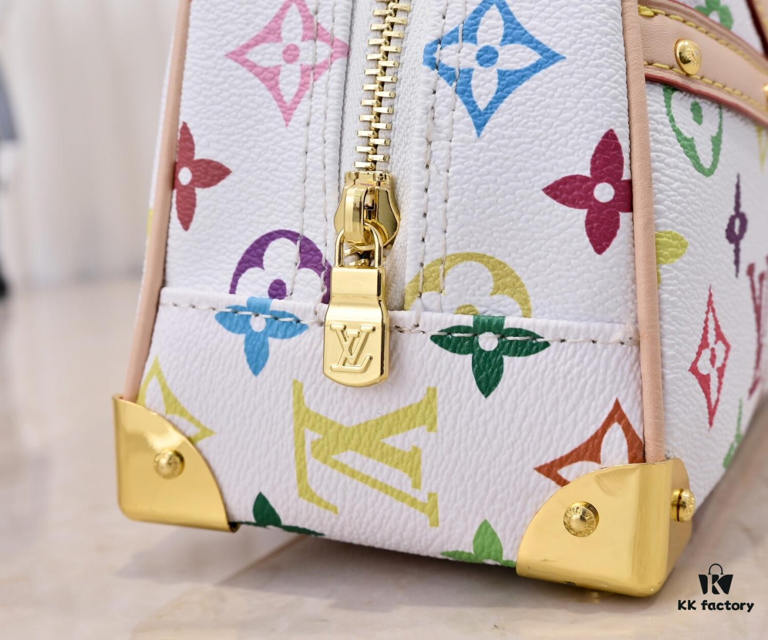 Upgraded Original M13084 Handbag East West Bag from Louis Vuitton x Takashi Murakami Reissue Collection