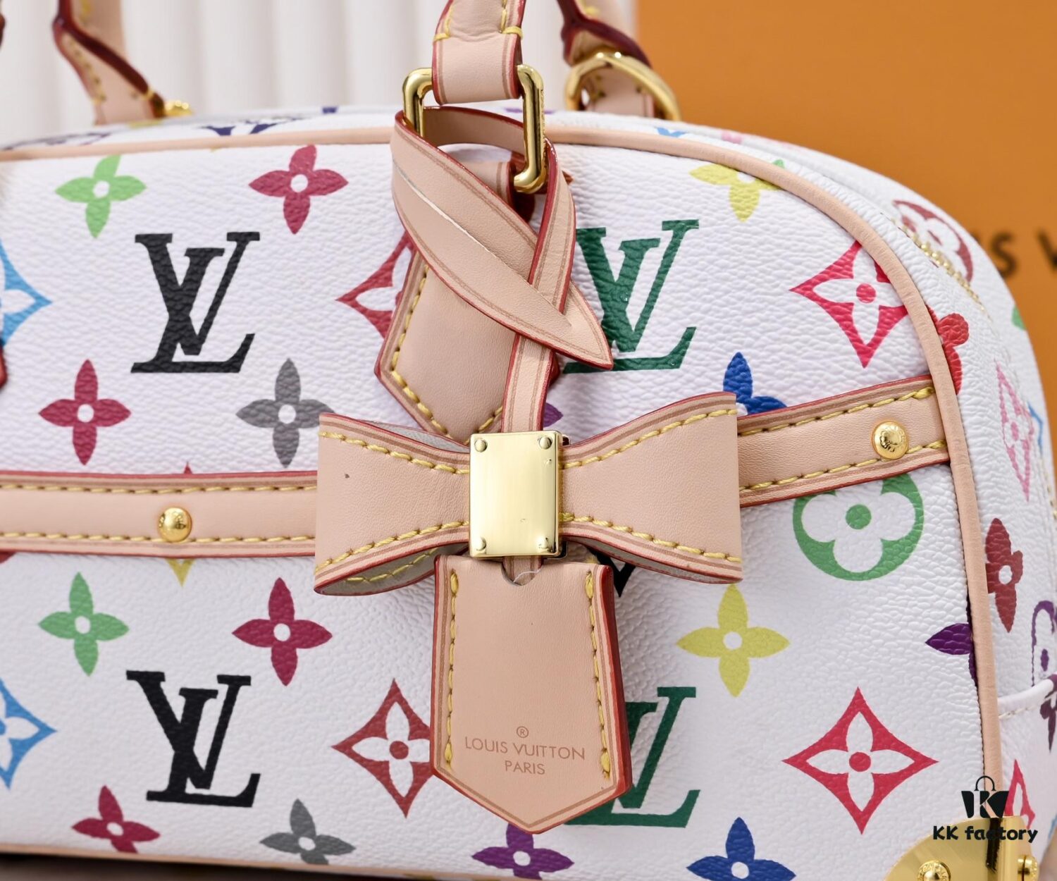 Upgraded Original M13084 Handbag East West Bag from Louis Vuitton x Takashi Murakami Reissue Collection