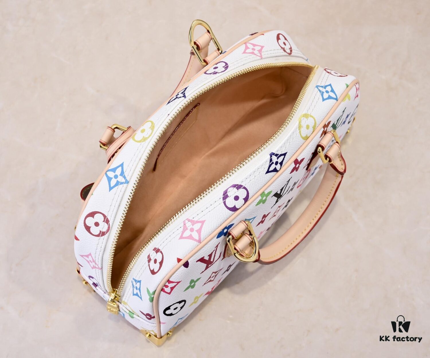 Upgraded Original M13084 Handbag East West Bag from Louis Vuitton x Takashi Murakami Reissue Collection