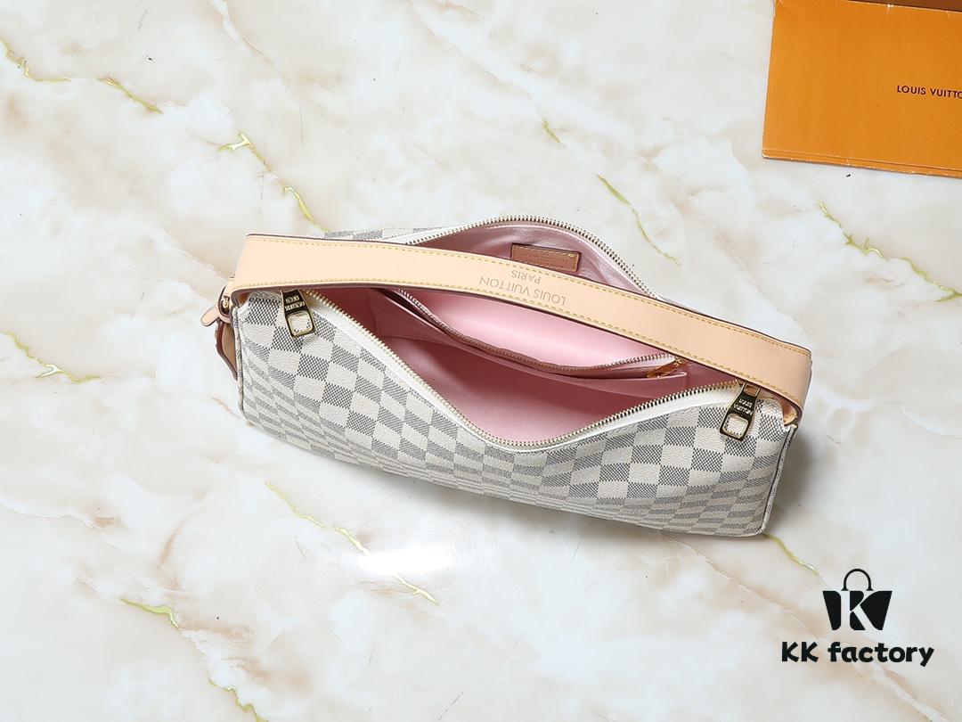 Upgraded Original N00126 M11952 M12098 Slouchy Small Handbag in Louis Vuitton Classic Monogram Canvas