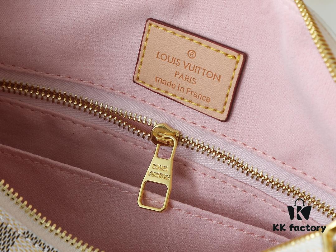 Upgraded Original N00126 M11952 M12098 Slouchy Small Handbag in Louis Vuitton Classic Monogram Canvas