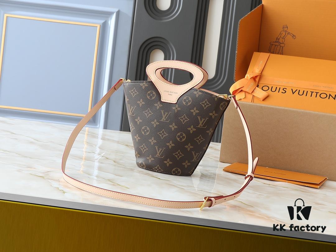 Upgraded Original M1468 Nicolas Ghesquière Presents the Rivage BB Bag from the Louis Vuitton Spring-Summer 2025 Runway Collection