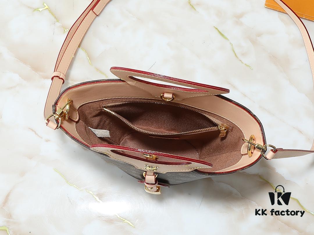 Upgraded Original M1468 Nicolas Ghesquière Presents the Rivage BB Bag from the Louis Vuitton Spring-Summer 2025 Runway Collection